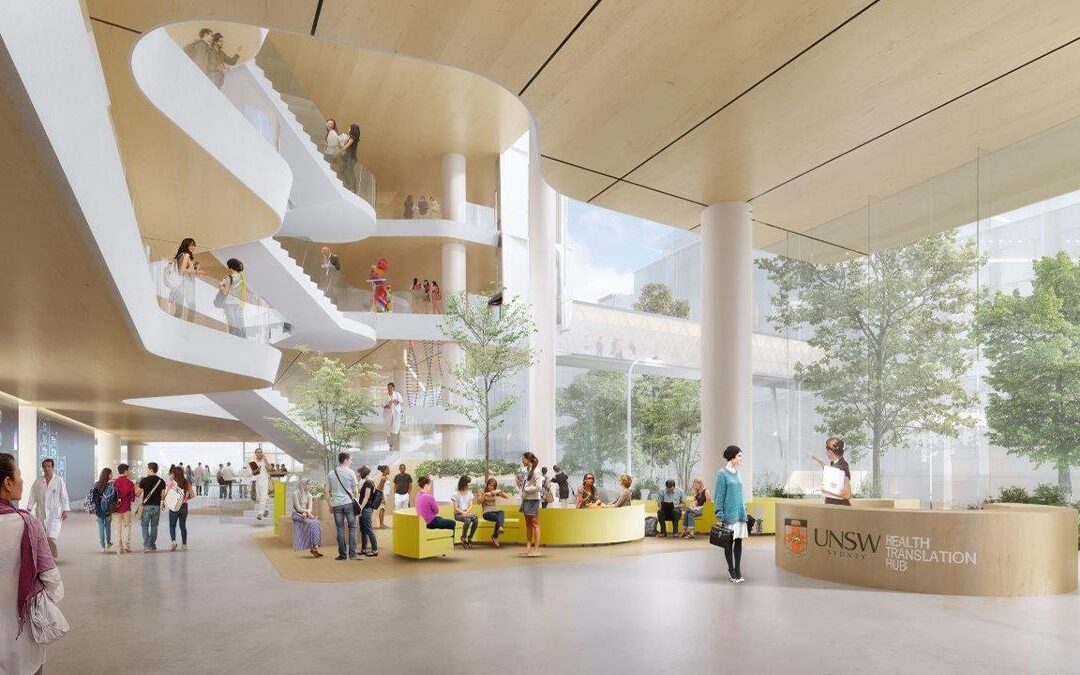 UNSW Health Translation Hub – Advanced Fire Safety through FireMaster Concertina Curtains