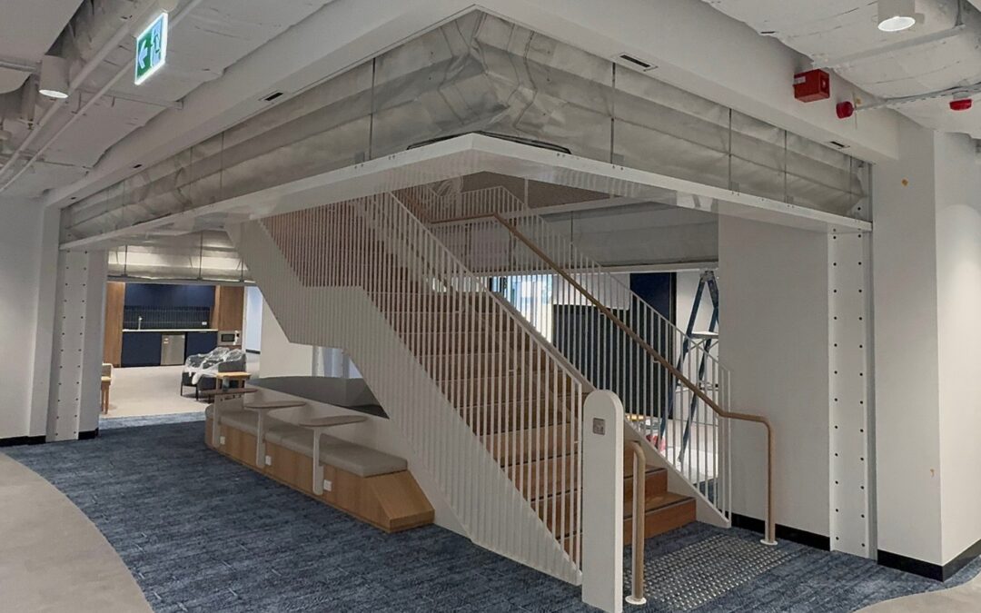 Greene Fire FireMaster™ Curtain Systems Deliver Compartmentation for UoW Liverpool Civic Place